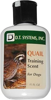 DT Systems Super Pro Series Training Scents, Natural Real Concentrated Hunting Retriever Dog Field Game Trailing Scent Training Aid for Puppies, Adult & Senior Dogs, 1.25 oz
