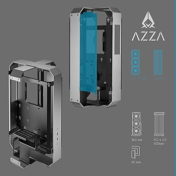 Amazon.co.jp: AZZA Opus 809 ATXケース - デュアル