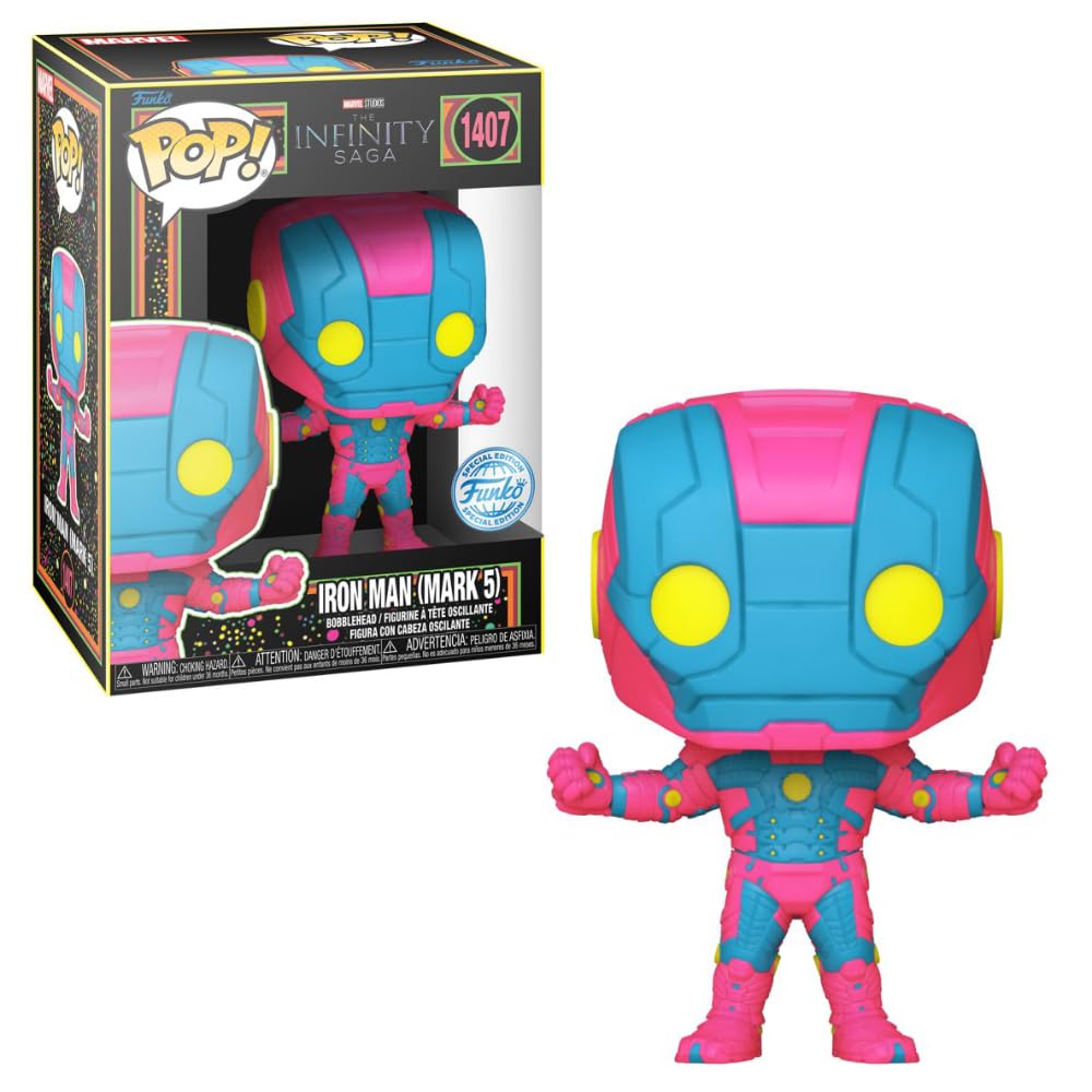 Funko Pop Iron Man (Mark 5) Special Edition 1407 : Amazon.ca: Toys