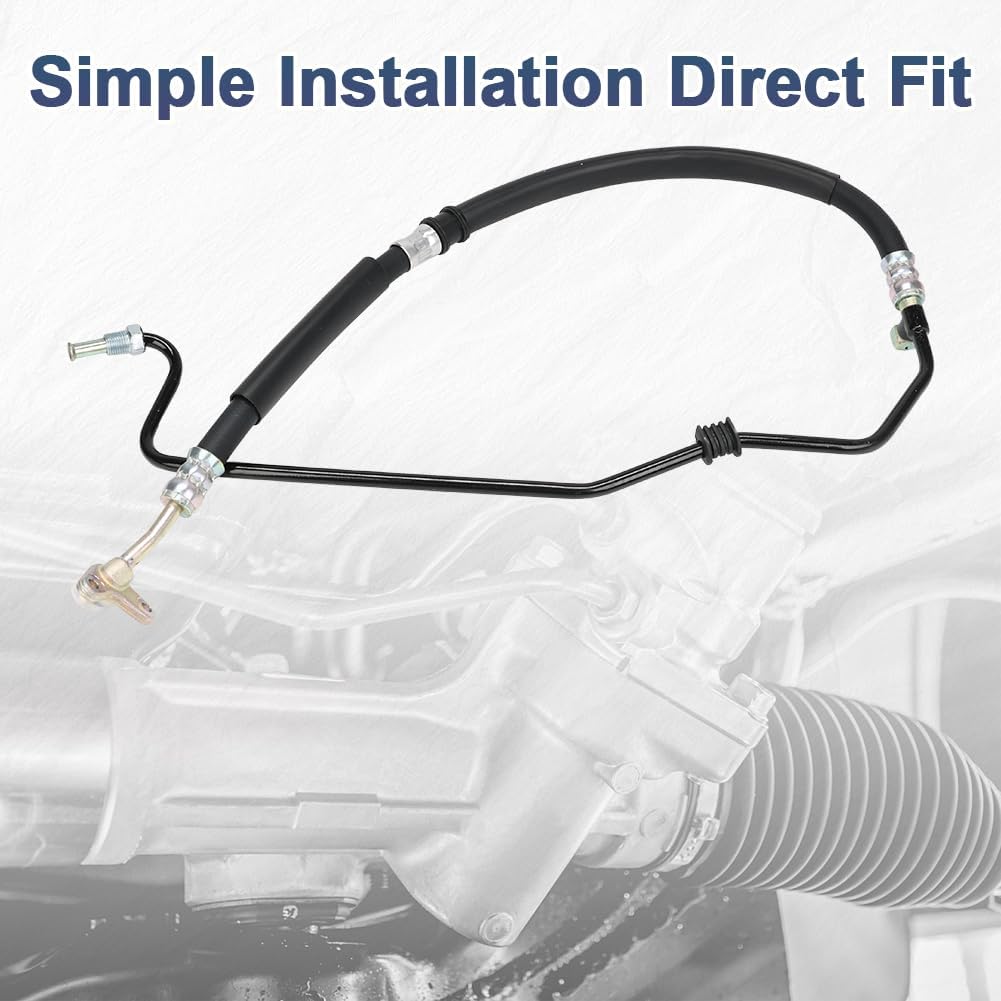 Power Steering Pressure Hose Assembly Compatible with Honda Accord L4 2.4L 2003-2007, Compatible with Acura TSX L4 2.4L 2004-2008, Replacement for 53713-SDC-A02 53713SDCA02