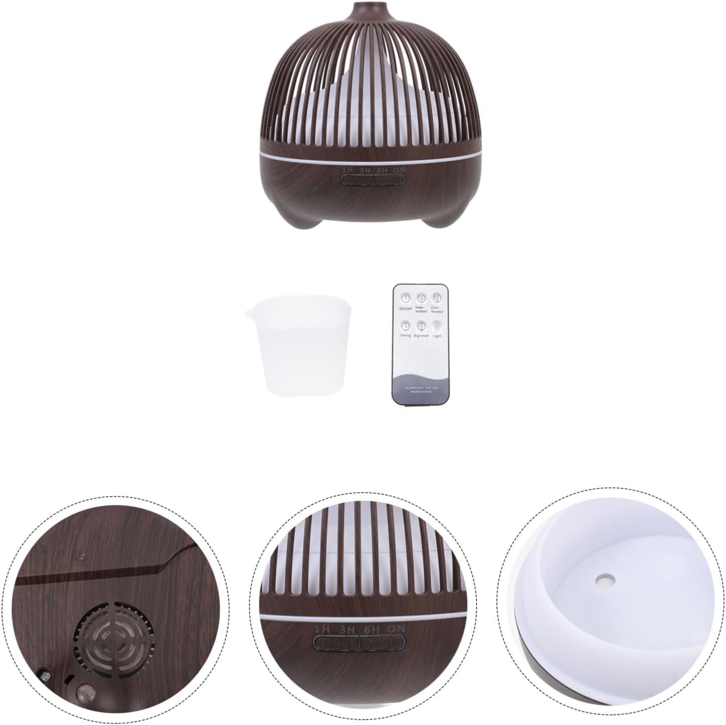 Per uso domestico 1 Set Umidificatore Purificatore d'aria compatto Purificatore d'aria domestico Atomizzazione Diffusore di aromaterapia Plug-in Purificatore d'aria Purificatore d'aria compatto