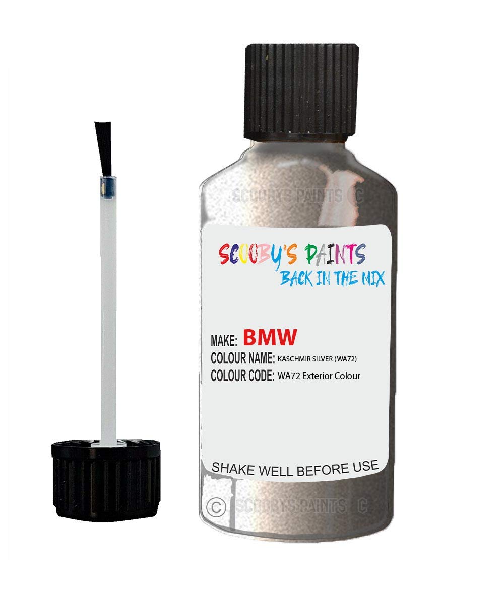 Gift Plaques Uk Silver Scobby Paints Car Scratch Repair Touch Up Paint 30Ml For Bmw Cashmere Metallic A72 Wa72