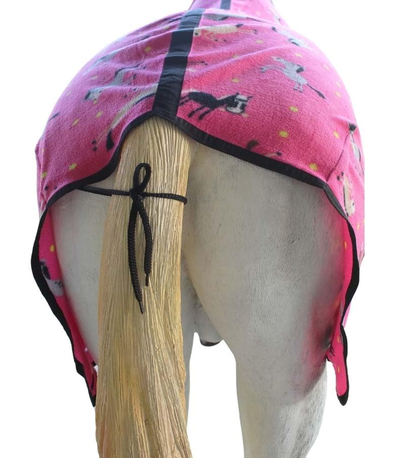 Image of Challenger Horse Polar Fleece Cooler Exercise Blanket Wicks Moisture 43EE01