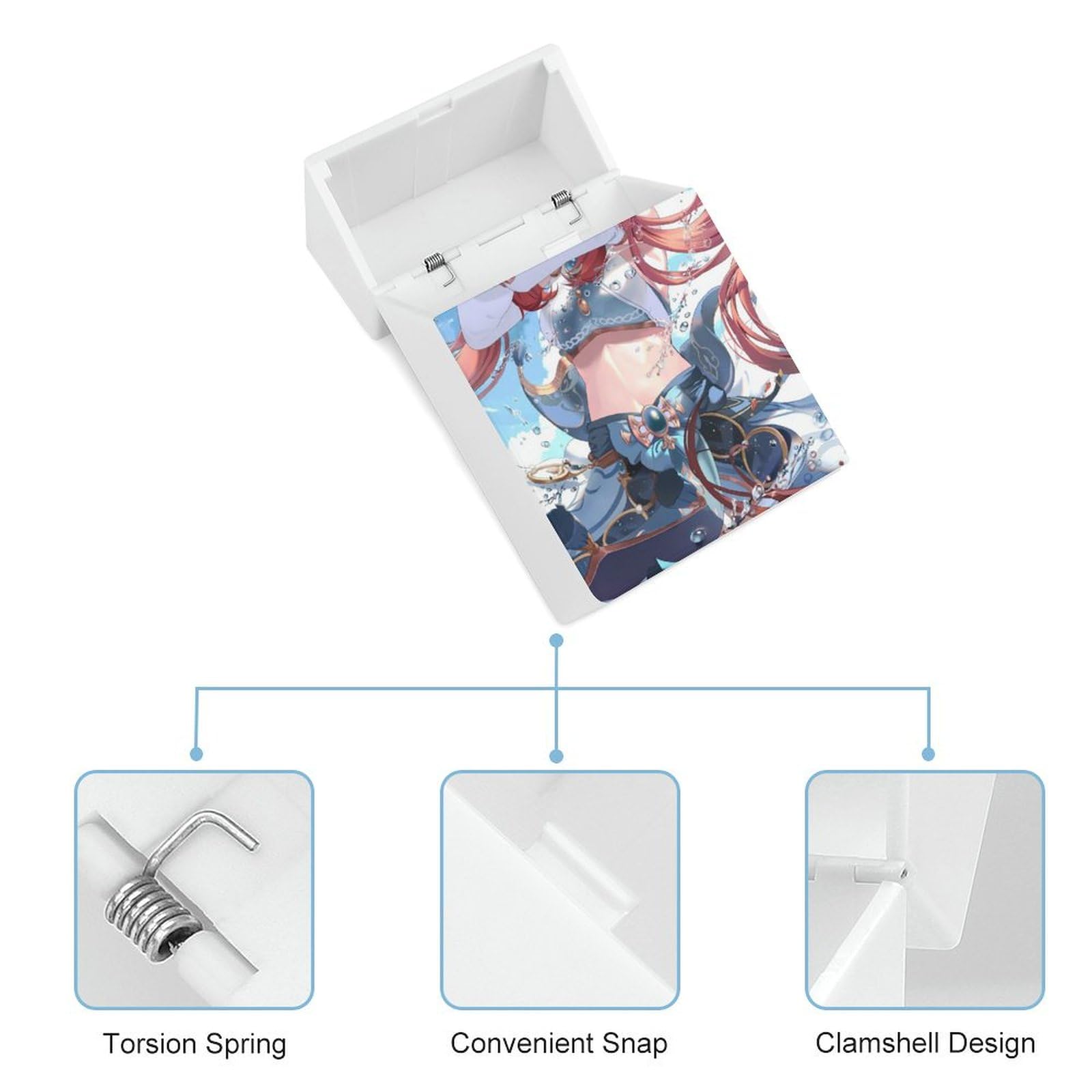 Amazon | タバコケース げんしん ニィロウ アニメ シガレットケース