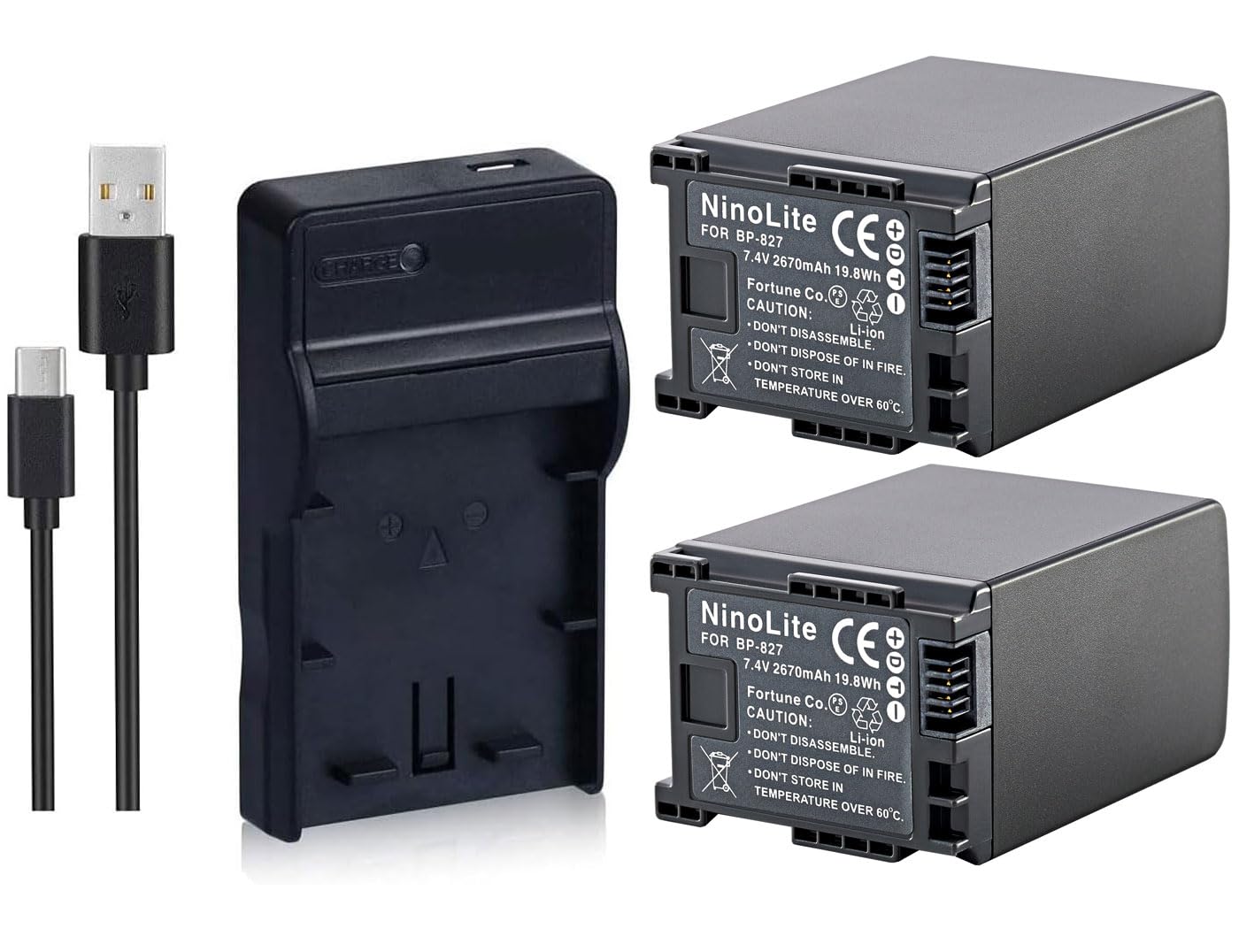 その他 Canon BP-827D Amazon | NLC BP-827D BP-827 互換バッテリー 3400mAh [ 純正
