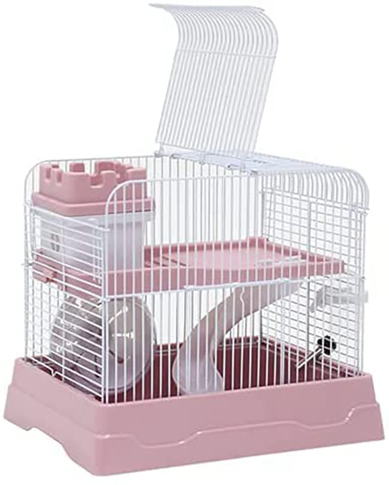 Amazon | huangping 小動物に適したケージ型三相ケージセット二階建て