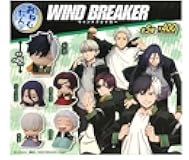 Wind Breaker Stasto Stand Stone Onemutan Sleepy Head Mini Figure Mascot Harukai Hajime Kyotaro Hayato Kaji Set of 5 Gacha Gashapon Capsel Figure Japanese Ver
