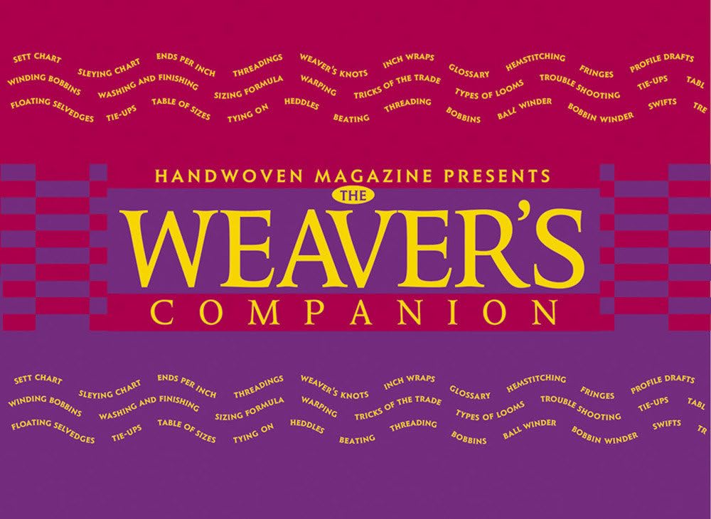 Weaver's Companion Spiral-bound – Big Book, 1 September 2000