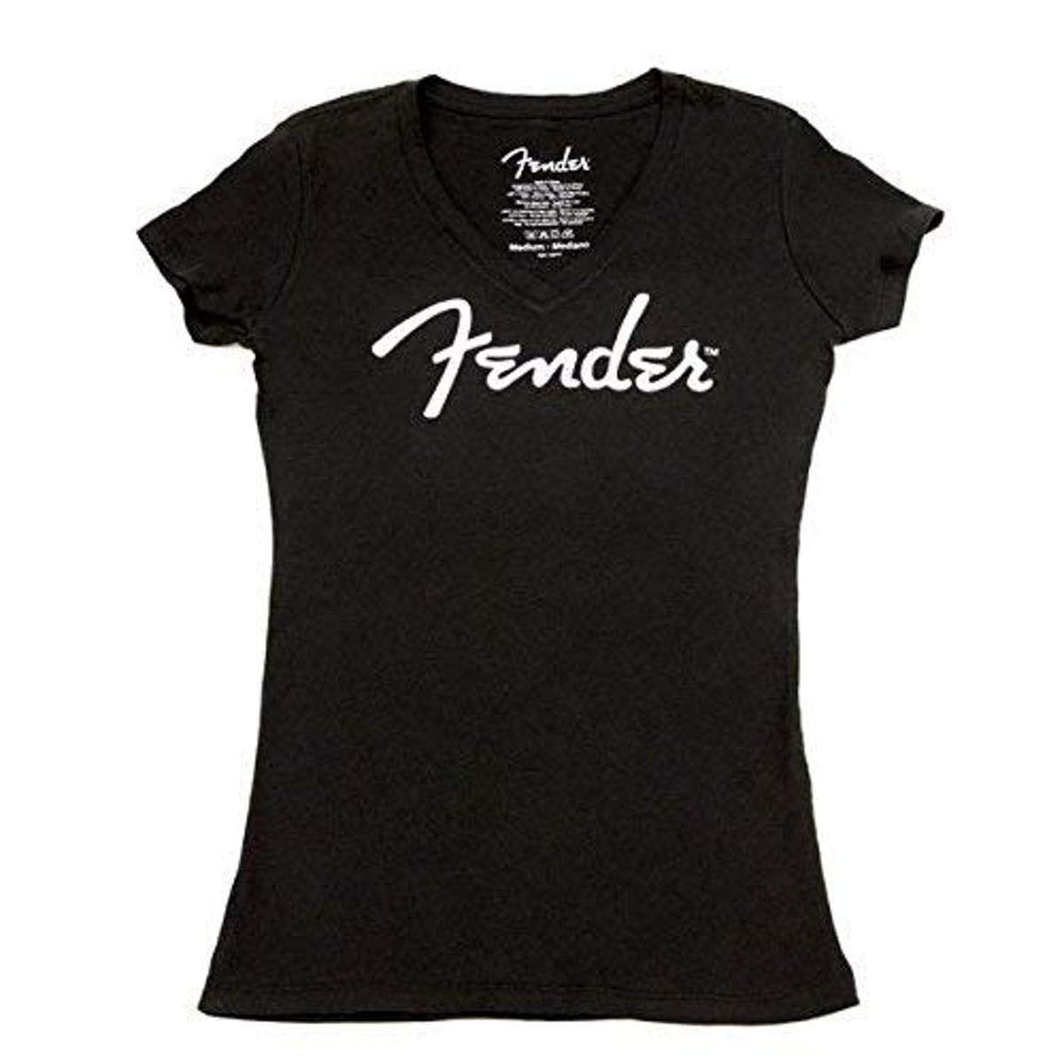 Fender Distressed Woman's Lady Tee Shirt