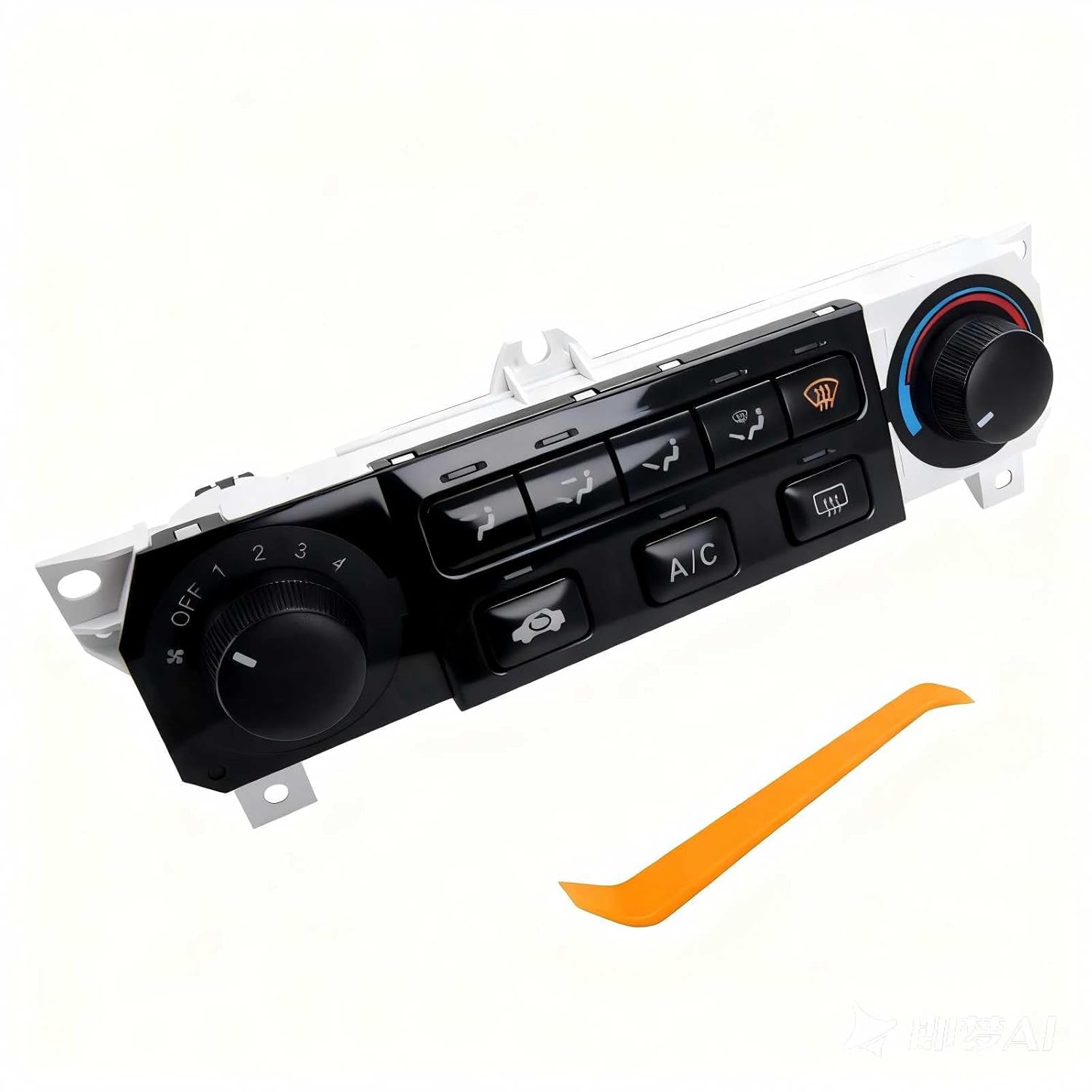 muge racing 599-268 Front AC Heater Climate Control Module Compatible with 1998-2000 Honda Accord, 1998-2004 Honda Odyssey Replaces 599-268, 79600-S84-A01ZA