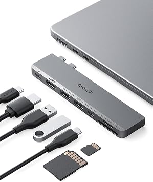 Anker USB-C Hub for MacBook, 7-in-2 Mac Dock with 4K@60Hz HDMI | Thunderbolt 4 Compatible, USB-C and 2 USB-A 5Gbps Data Ports, for MacBook Pro, MacBook Air M4/M5 and More (Not Work with Neo): Amazon.co.uk: Electronics & Photo
