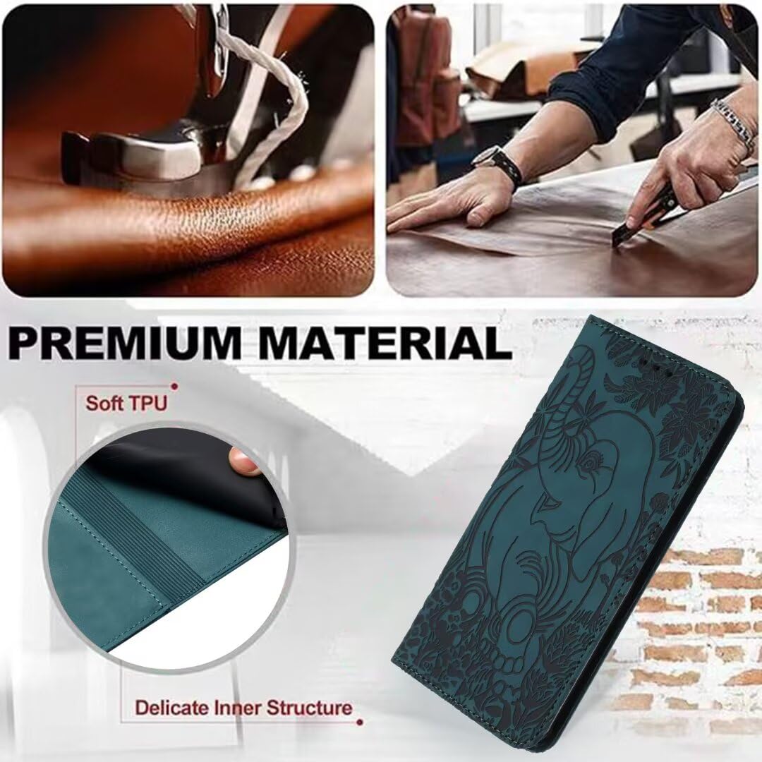 ETLKJVBL For IPhone 16 Pro Case Wallet With Card Holder, Cute - View #8