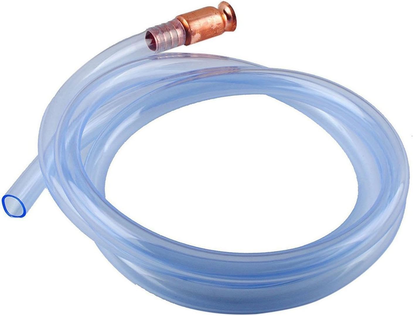 Wadoy Gas Siphon Hose Pump, Shaker Siphon for Gasoline/Fuel/Water Transfer, Safety Self Priming Hose 1/2" Valve