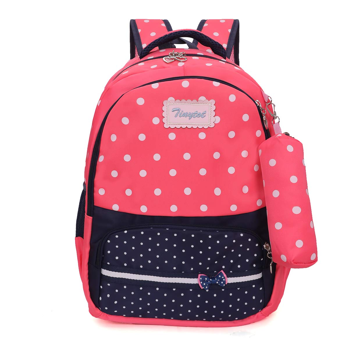Tinytot 26 Litre, Stylish & Trendy Water Resistant Hi Storage School Collage Travel, Laptop Backpack Bag with Key Rings for Girls & Women, 17 Inch