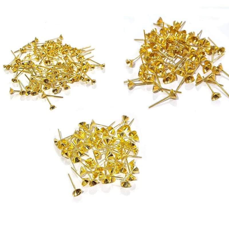 See full amazon price history chart for JPM Beads Combo Set Golden, Stone Setting Single Stud Earring Push Post Making raw Materials, Blank Post 4mm, 5mm and 7mm Earring Studs Base Pins Jewelry Findings Ear JPM Beads Combo Set Golden, Stone Setting Single Stud Earring Push Post Making raw Materials, Blank Post 4mm, 5mm and 7mm Earring Studs Base Pins Jewelry Findings Ear (B0BSFSHTP3) Amazon Price History, Amazon Price Tracker