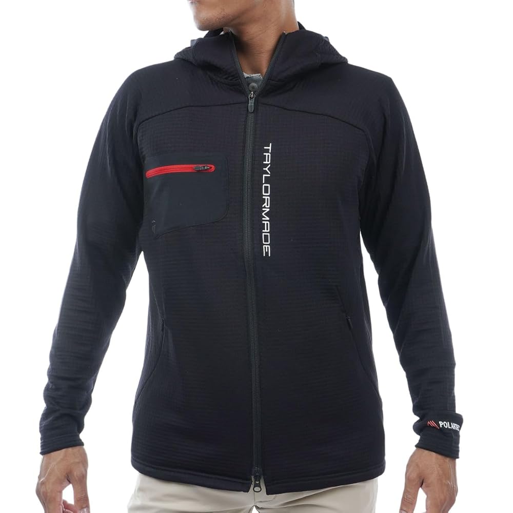 TaylorMade ポーラテック　ブラック　パーカー Amazon | テーラーメイド(TAYLOR MADE) ポーラテックグリッド