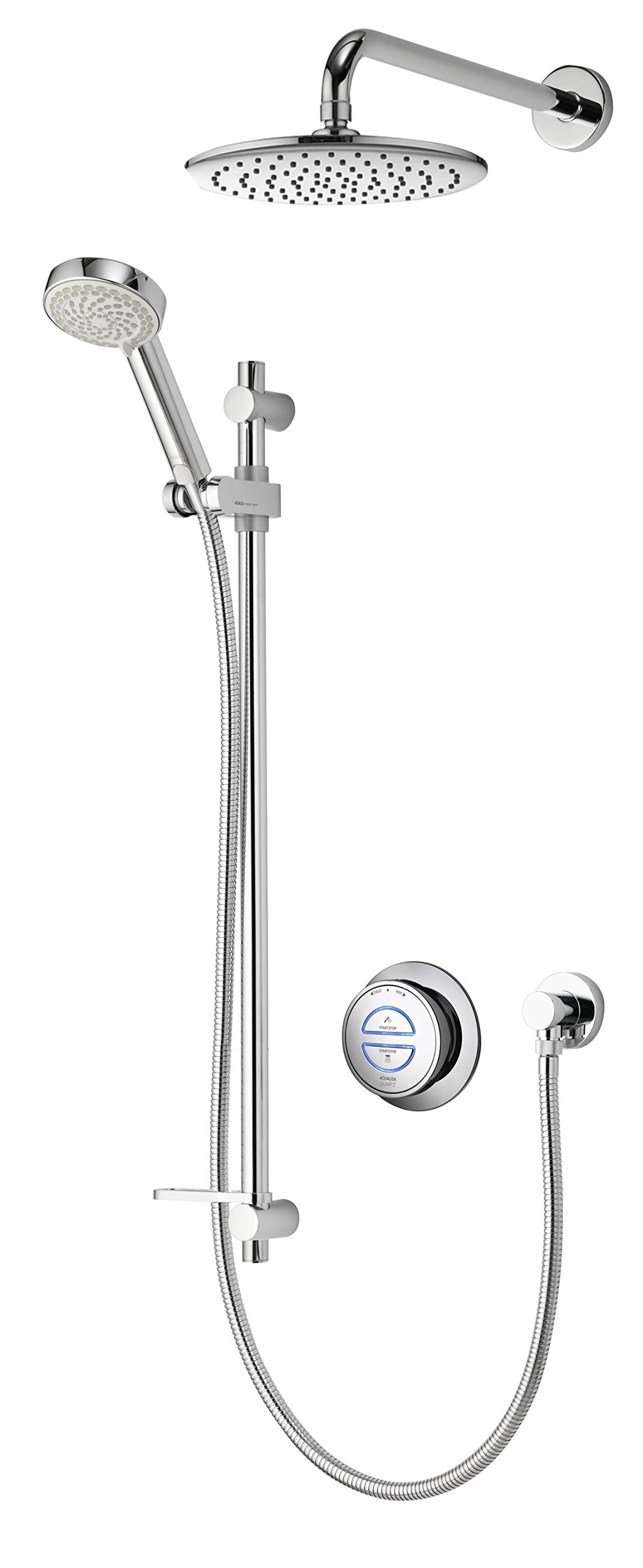 Buy Aqualisa Quartz Digital dual outlet shower (concealed) with