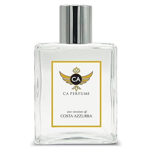 CA Perfume Impression of Tom F Costa Azzurra para mujeres y hombres, réplica de fragancias Dupes, Eau de Parfum en aerosol, 3.4 Fl Oz3.4 fl oz-X1 CA Perfume Impression of Tom F Costa Azzurra para mujeres y hombres, réplica de fragancias Dupes, Eau de Parfum en aerosol, 3.4 Fl Oz3.4 fl oz-X1