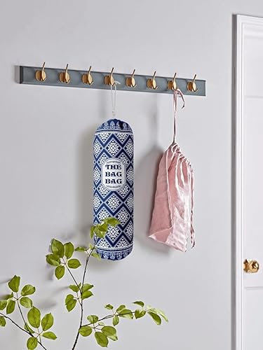 Miniatura 5 de The Bag - Soporte para comestibles, organizador rústico para bolsas de compras, dispensador de contenedores de almacenamiento de plástico para