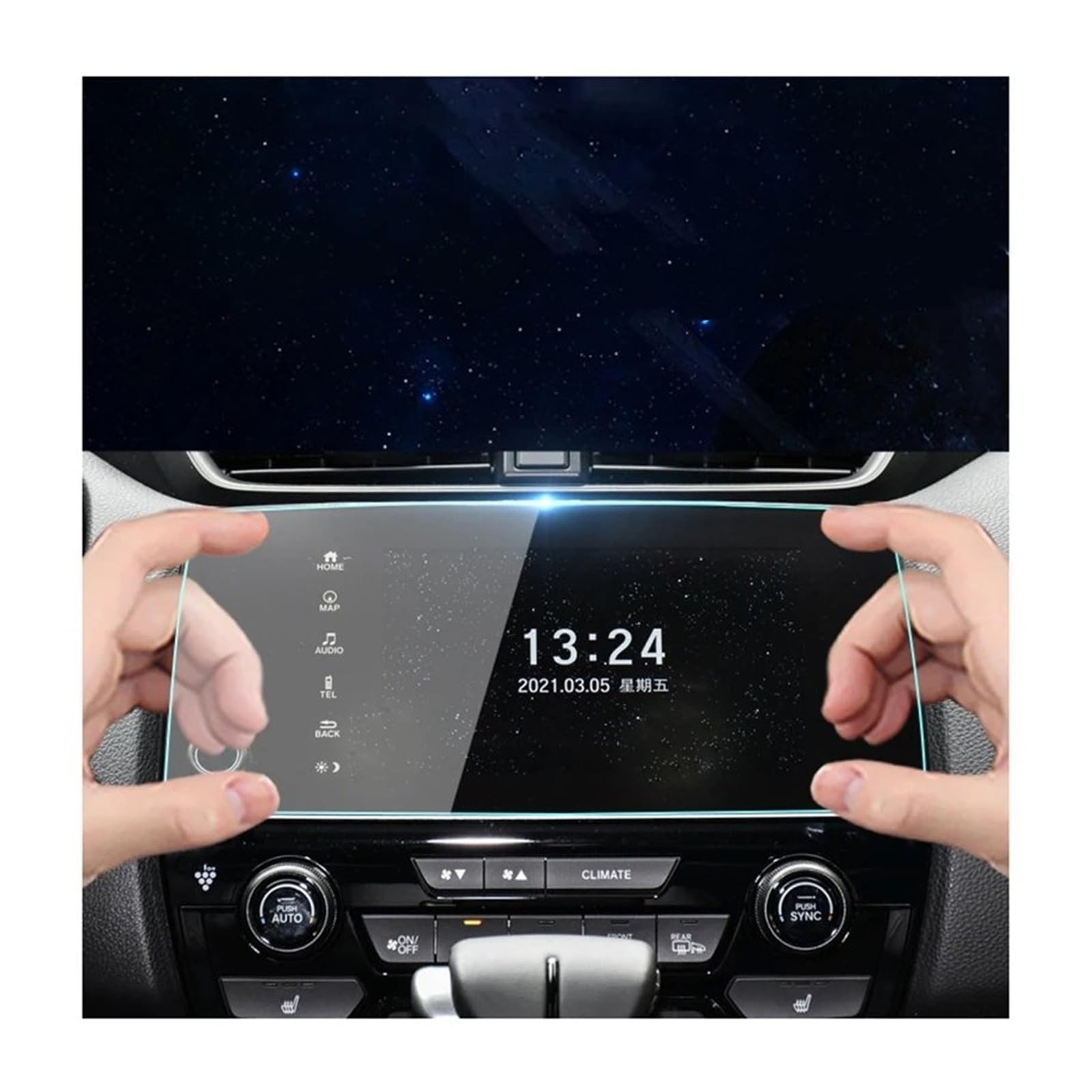 12,3 Pouces Pour 19-22 Pour Dongfeng Pour Peugeot Pour 508L Tableau Bord Membrane Navigation Écran GPS Voiture Film Protection D'écran En Verre Trempé Navigation Protection D'écran Film