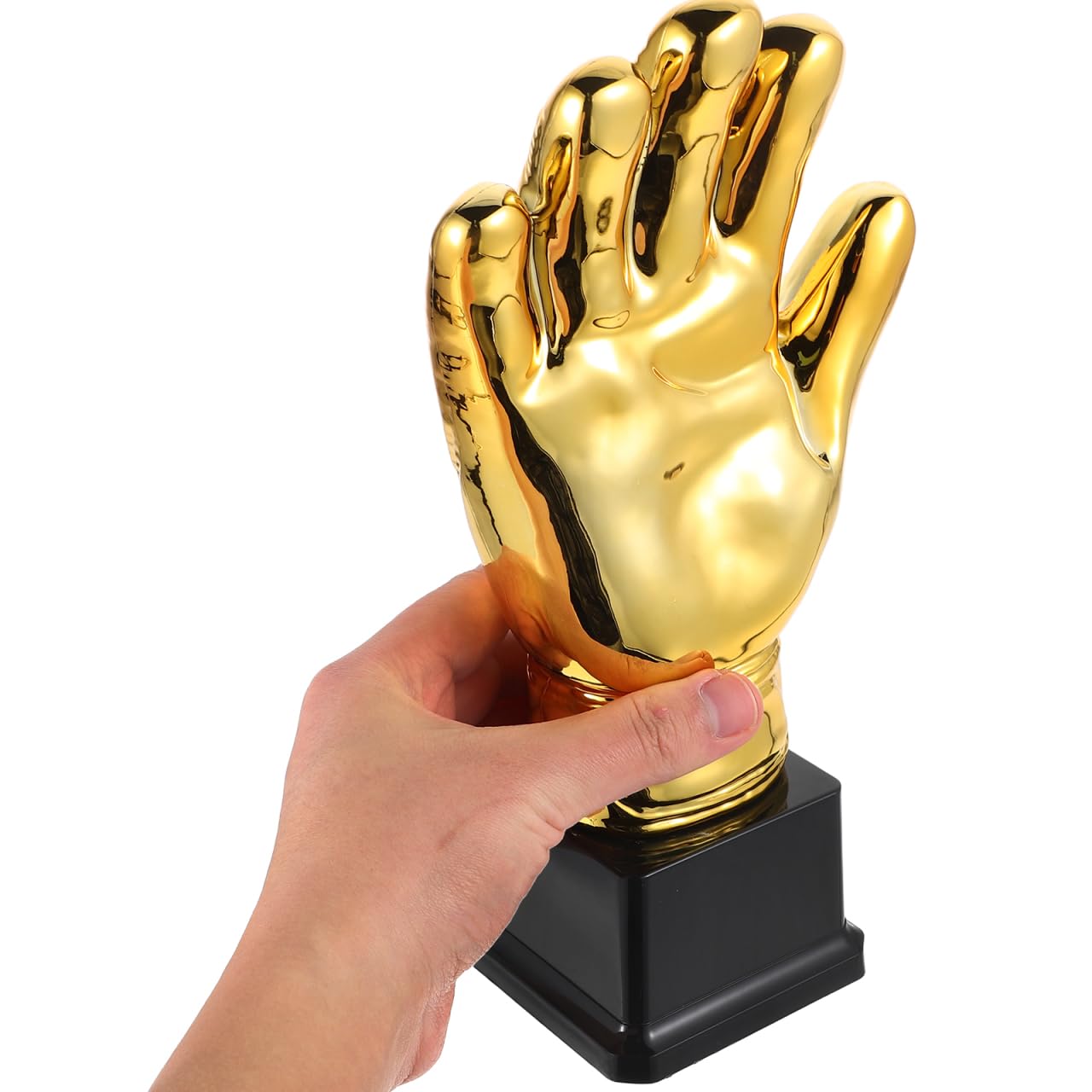 UPKOCH Trophée Gardien de But Or Unique Forme de de Football Trophée Sportif Décoratif pour Compétitions Scolaires et Amateurs Cadeau Football Personnalisé