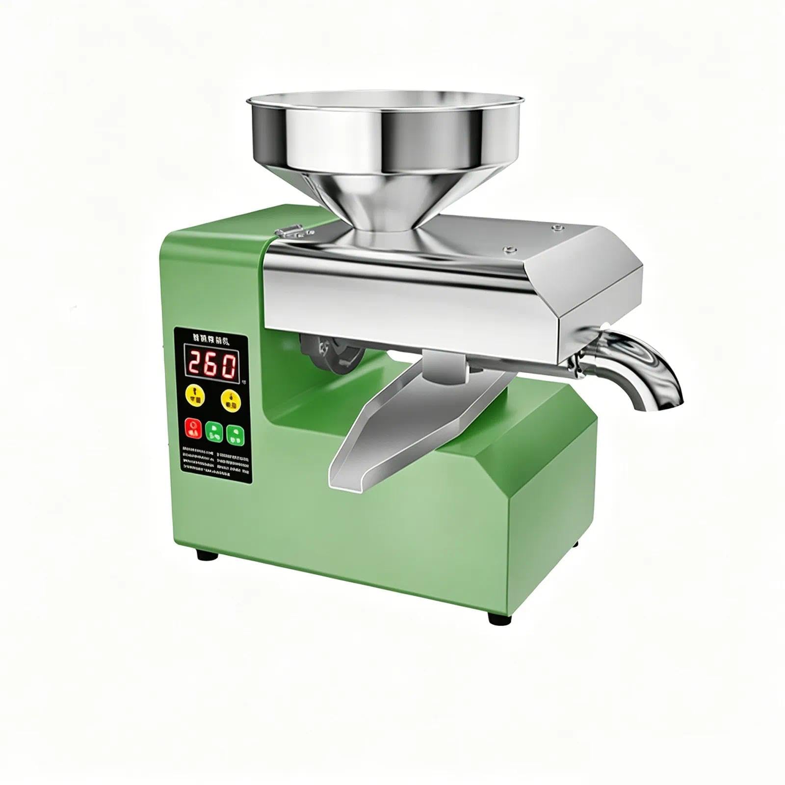 Máquina De Prensa De Aceite Extractor De Aceite Frío Y Caliente Inteligente Fabricante Compacto De Acero Inoxidable Sistema De Extracción Eficiente Para Uso Doméstico Extracción De Semillas