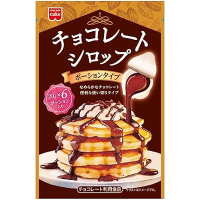 共立食品 チョコレートシロップ(ポーション) 120g(20g×6)×6個
