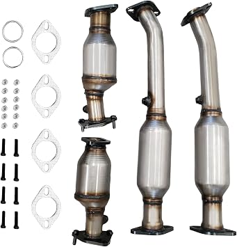 Catalytic Converter Compatible with Nissan Frontier/Xterra 2005-2014, Nissan Pathfinder 2005-2010, Suzuki Equator 2009-2012, Nissan NV2500/NV3500 2012 4.0LEPA Compliant