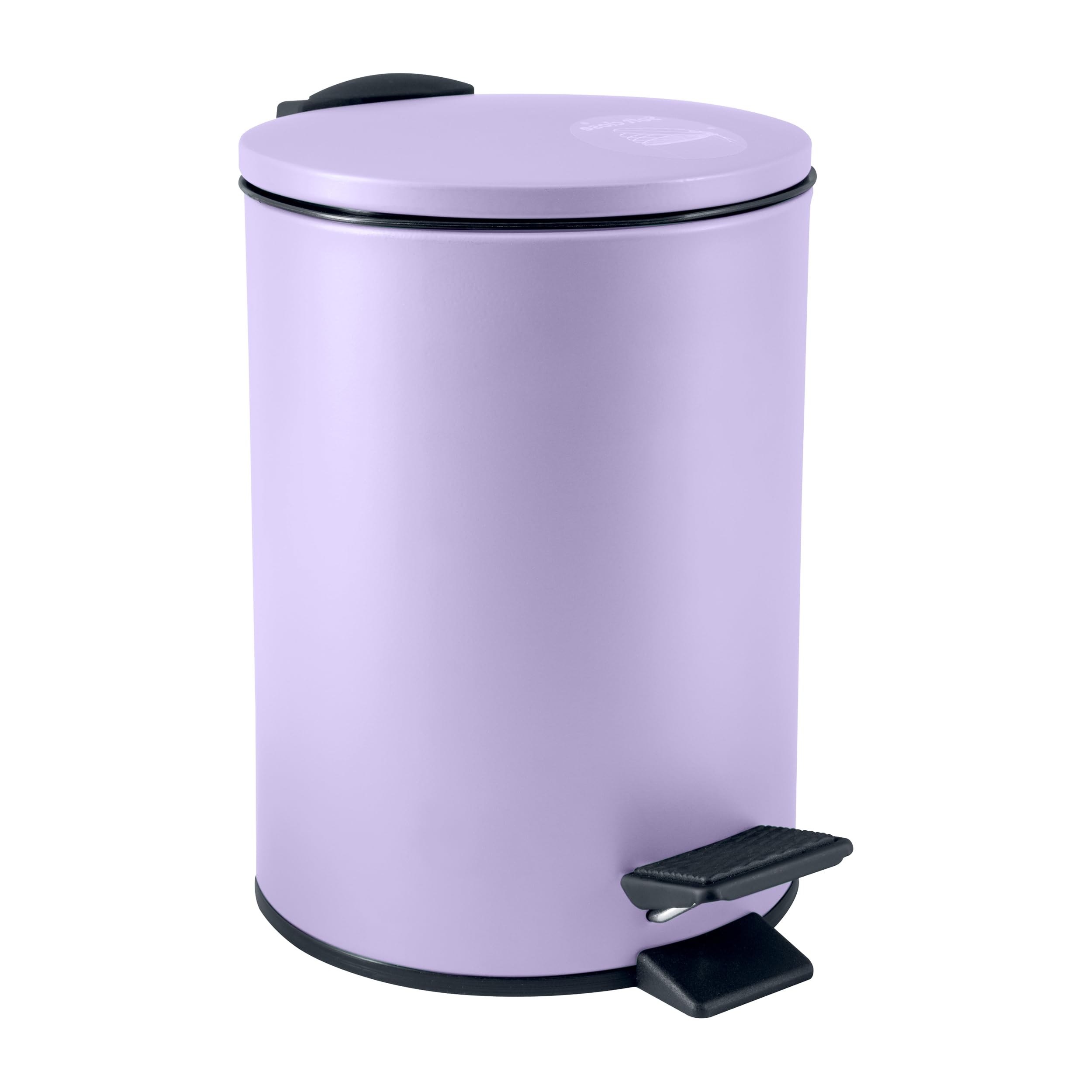 Spirella 3 Litre Steel Adelar Pedal Bin - Lavender Matt
