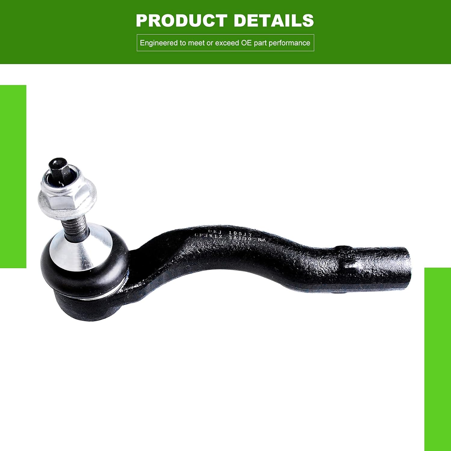SCITOO 4pcs Front Suspension Kit Inner Outer Tie Rod End Fit 2003-2011 For Ford Crown Victoria For Lincoln Town Car For Mercury Grand Marquis 2003-2004 Marauder