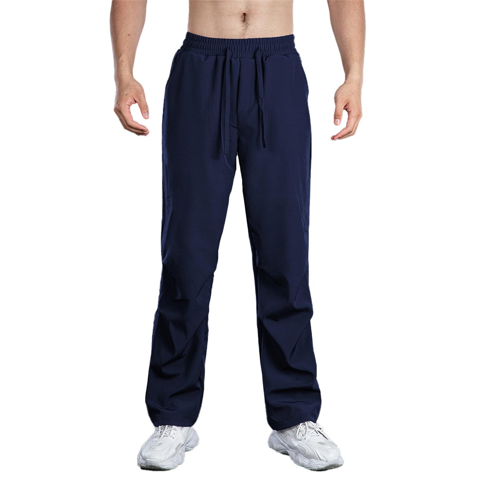 Pantaloni Tuta Uomo Estivi Larghi, Pantaloni Palestra Uomo Pantaloni Sportivi Versatili Larghi Larghi E Spessi Unisex Casual Autunnali da