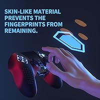 Vista 22 de PlayVital 3D Studded Edition Anti-Slip Silicone Cover Case for ps5 Edge Controller, Soft Rubber Protector Skin for ps5 Edge Wireless Controller with