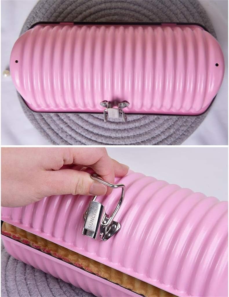 Molde para pan con tapa, molde antiadherente de acero al carbono, en forma de corazón y en forma de flor para tostadas, sándwiches y pasteles, resistente a la temperatura