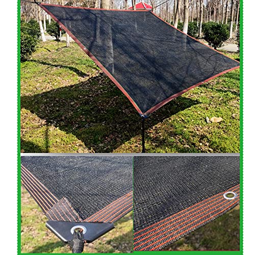 Voile d'ombrage pour jardin rectangulaire 6 x 10 imperméable avec œillets - 4