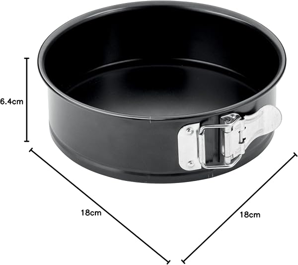 Tescoma 623239 Black Edition Tortiera Apribile 1 Fondo, Diametro 22 cm - 3