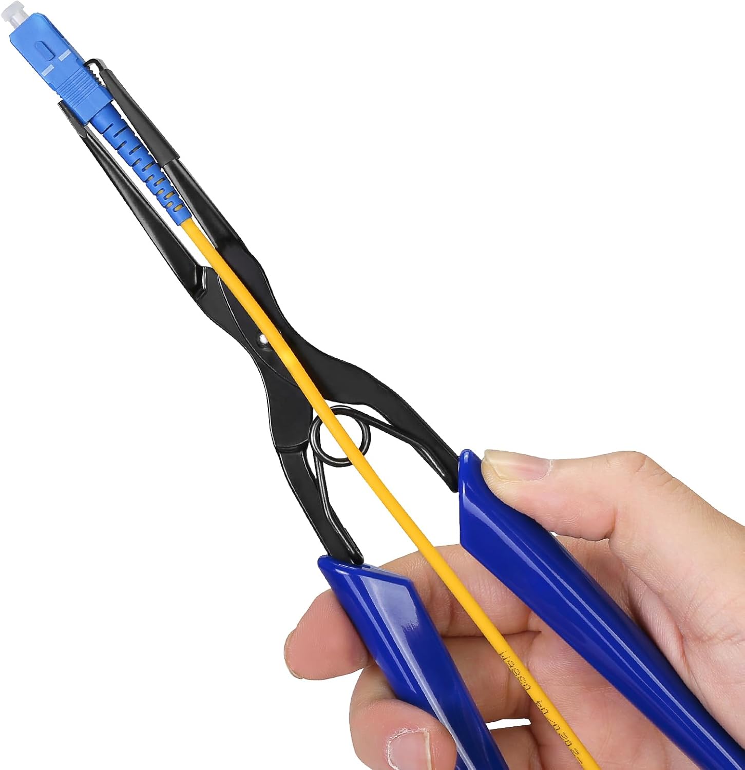 BAOSHLA Optical Fiber Pliers Flange Fiber Optic Flange Clamp Efficient