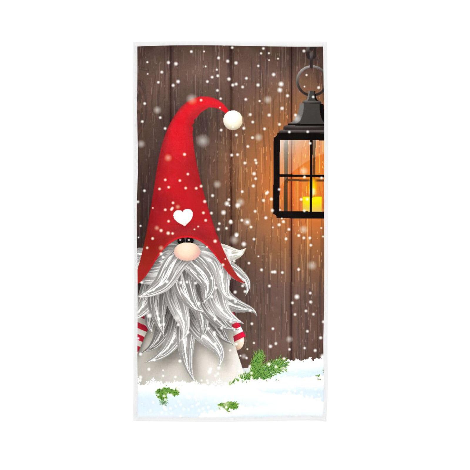 LSRCPD Nisser Norway Denmark Hand Towel, 15 x 30 Inches, Spa Towel Farmhouse Hand Towels