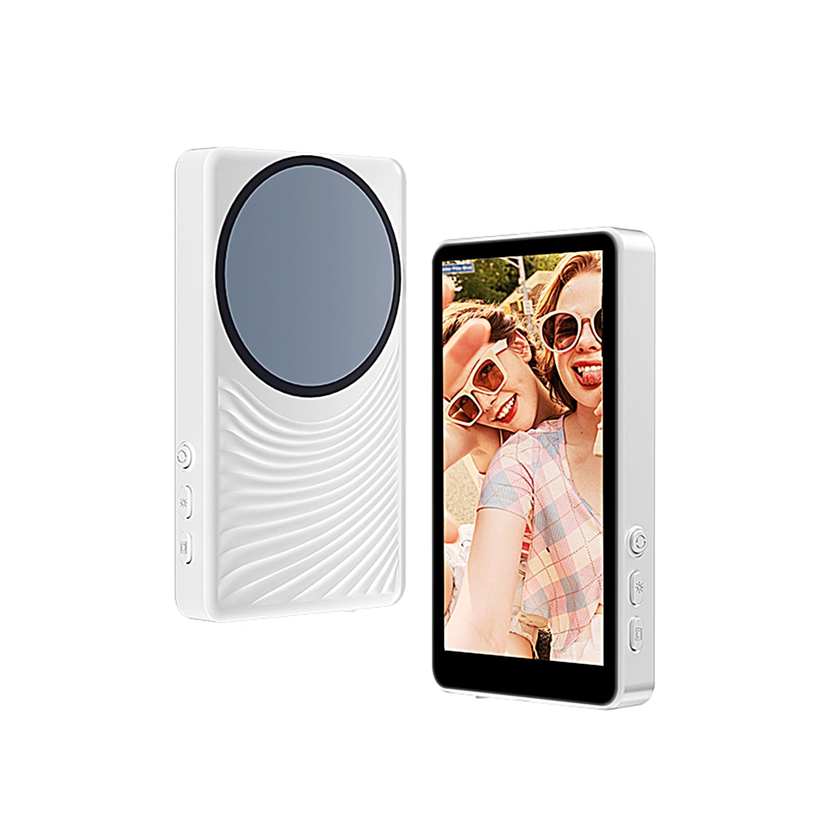 Monitor Selfie Monitor Selfie Senza Fili con Registrazione | Accessorio Smartphone Senza Ritardo per Vlog, Foto, Video e Live Streaming