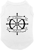 Vista 9 de First Mate - Camisa para perro (azul rey, L)