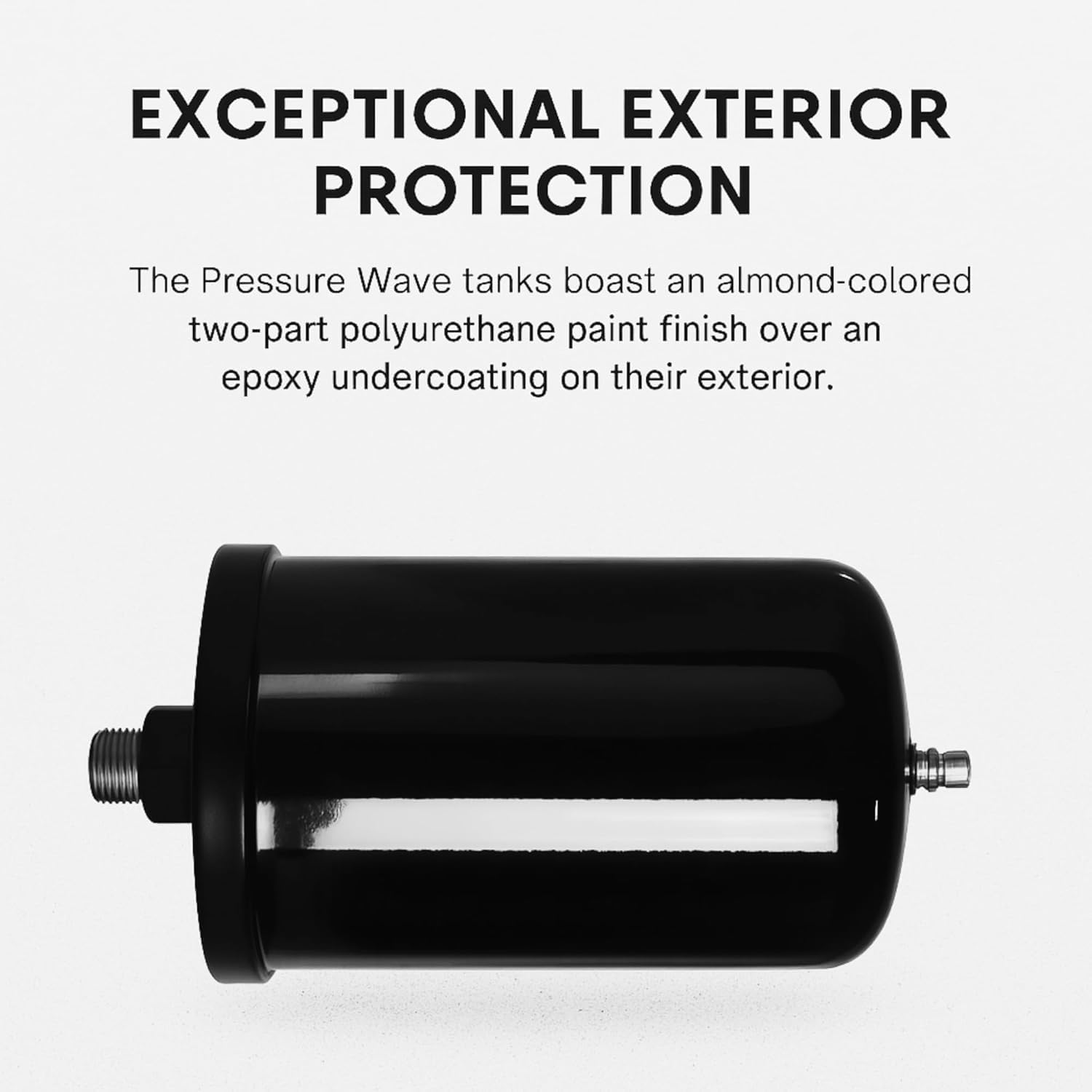 XYNO 2L Water Pressure Boosting Expansion Tank | Pneumatic Pressure Vessel for Home Booster Pumps | 1/2" BSP 3