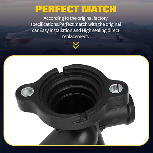 Miniatura 5 de OCPTY Carcasa de termostato para Volkswagen Jetta 2005-2014, para Volkswagen Passat 2012-2014, para Volkswagen Golf 2010-2014, el conjunto de