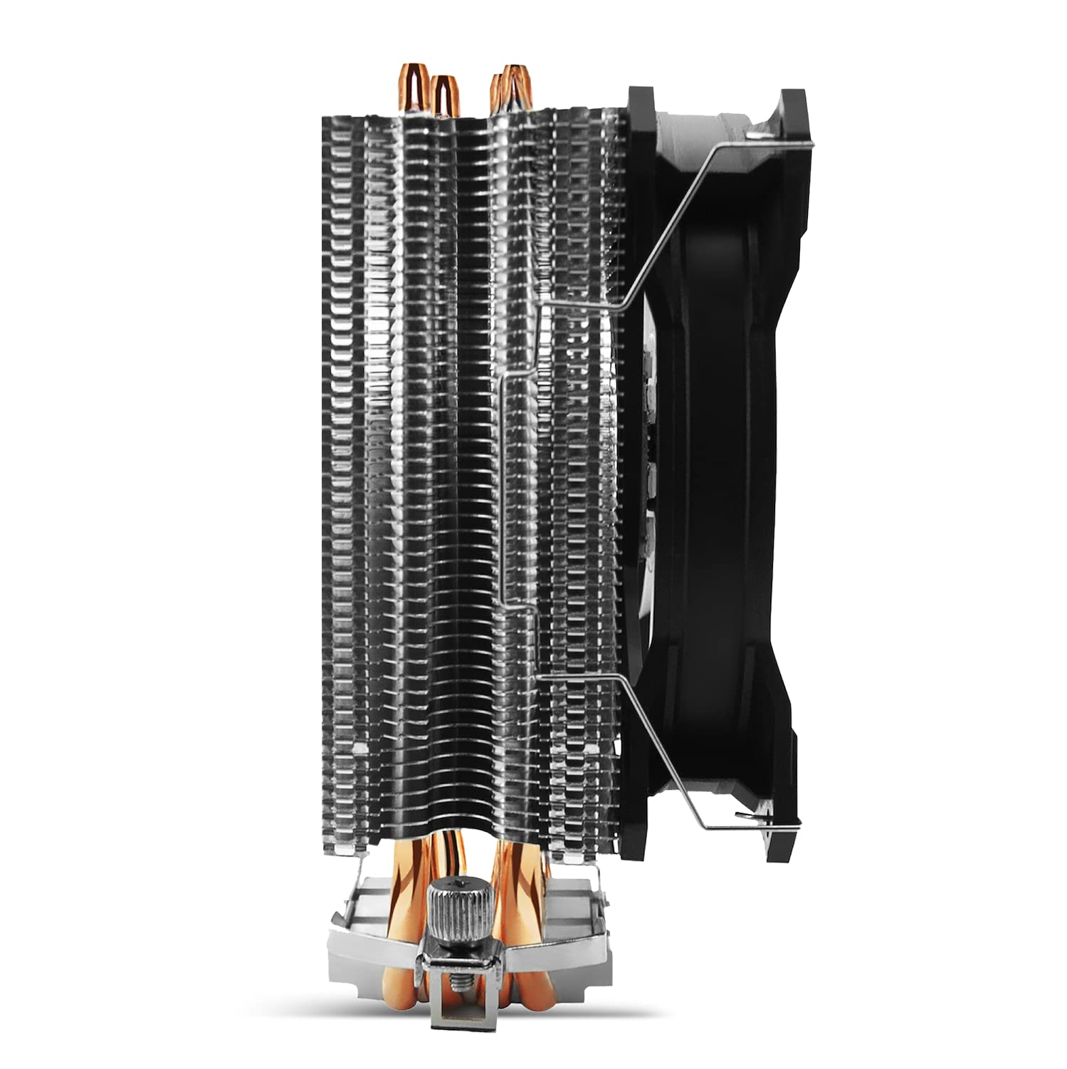 SPIRIT OF GAMER - AIRCOOLER 120 MM ARGB - Ventirad pour Processeurs Intel Et AMD – Rétro-Eclairage RGB Adressable 3 Pin / 5 Volts – Ventilateur PWM 120 mm – Radiateur aluminium