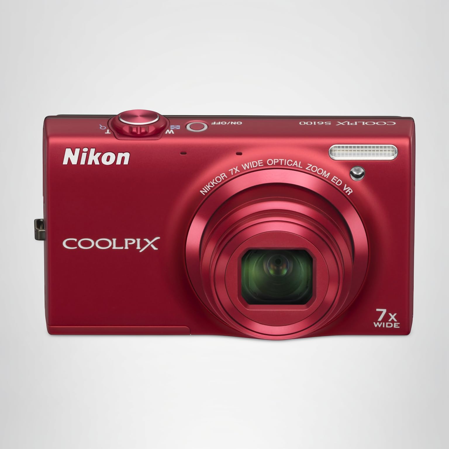 Amazon.co.jp: Nikon COOLPIX S6100 Super Red S6100RD Digital Camera