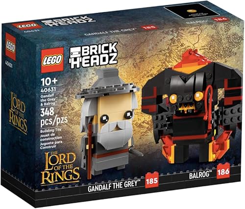 Miniatura 2 de LEGO BrickHeadz Gandalf The Grey  Balrog 40631 El señor de los anillos