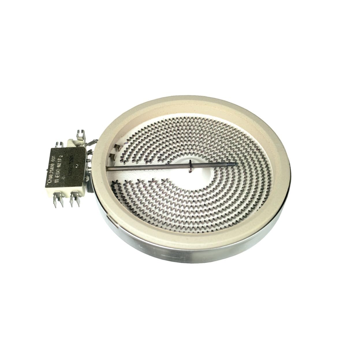 Strahlheizkörper Einkreis Glaskeramikkochfeld 1200W Ø 140mm Ego 1054113034 HiLight-Heizkörper mit Temperaturmelder passend Bosch Siemens 00289561 Constructa Balay Neff hce 3eb pke hln ch ca