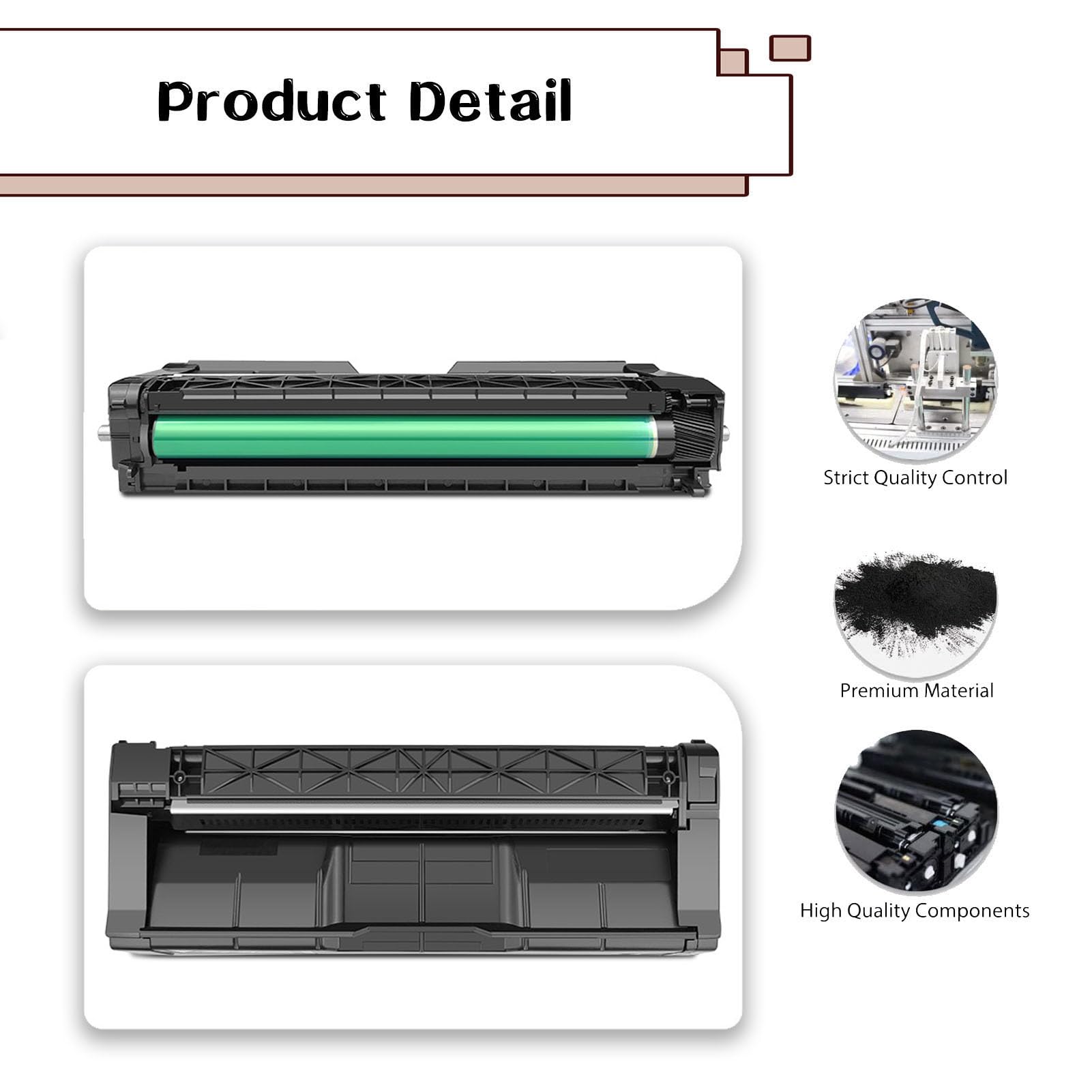 PuCio 407539 407540 407541 407542 SP C250A Toner Cartuccia Ad Alta capacità Compatibile per Ricoh SP C250DN SP C250SF SP C261SFNW Stampanti Magenta*1