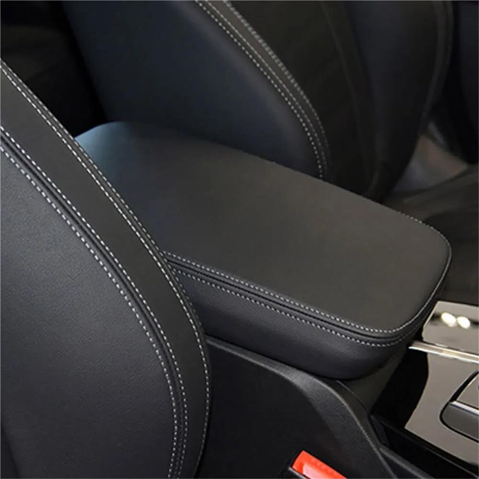 Auto Armlehnenbezug Mikrofaser Leder Autoinnenraum Für X3 2018-2023