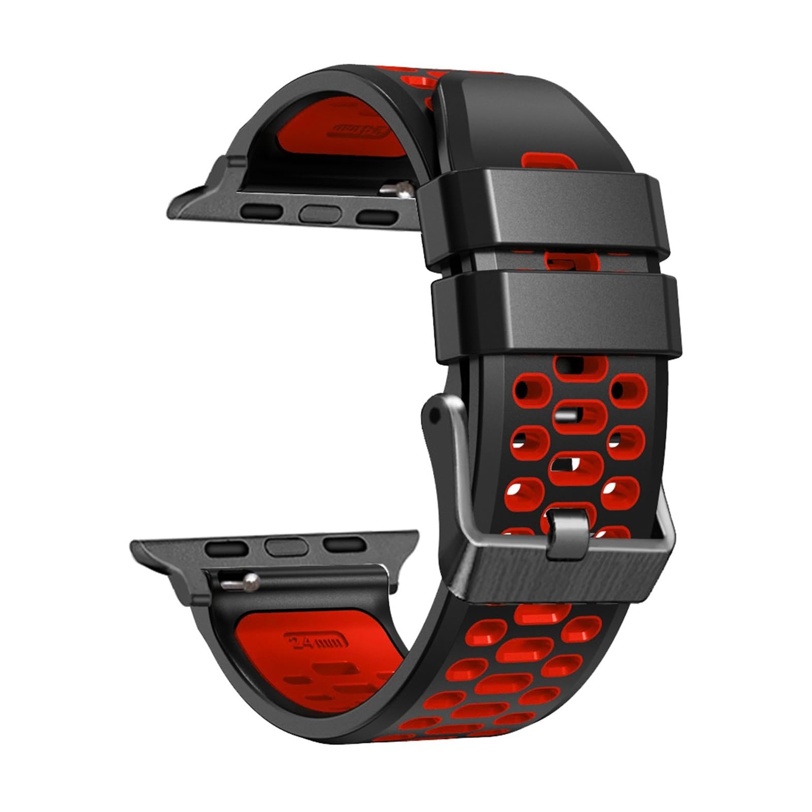 Correa de goma resistente para renovar tu Apple Watch Ultra con estilo EZZON 6