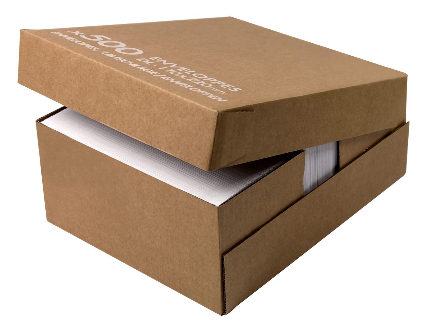 Buste Clairefontaine Calligraphe Formato DL - Confezione Da 50 Bianche Autoadesive Con Finestra - Foto 7