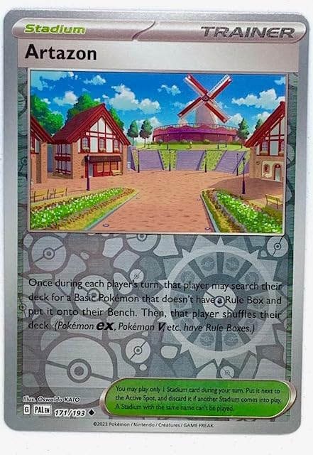 Amazon.co.jp: ポケモン - Artazon 171/193 - Paldea Evolved